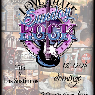 LOVE AND HATE  SUNDAY ROCK